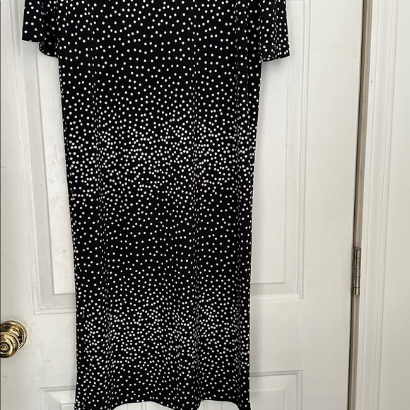 Zadie bs layering dress. Black and white polka dot - Picture 4 of 4
